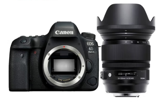 佳能（Canon）EOS 6D Mark II 6D2 全画幅单反相机