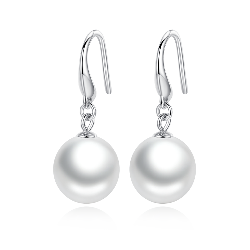 纯银珍珠女长款气质2020年新款耳环