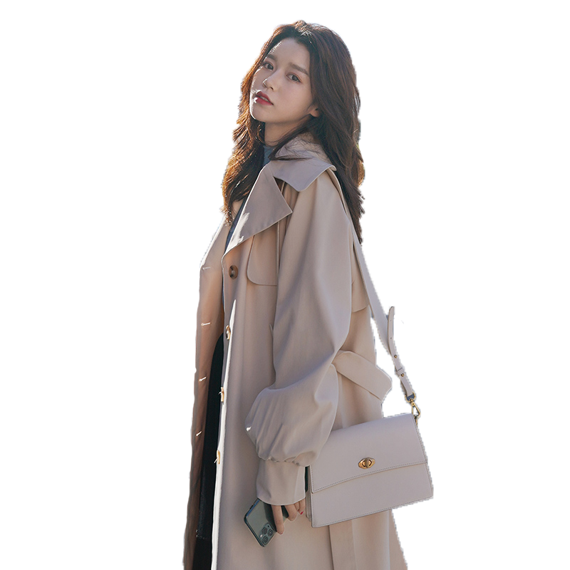 女士2020新款韩版气质英伦风风衣