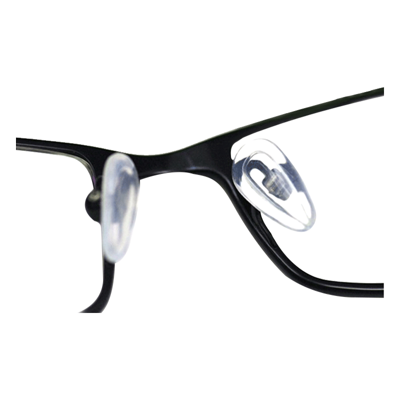 眼镜鼻托硅胶防滑垫空气防压痕鼻梁拖支架超软眼睛框配件气囊鼻垫