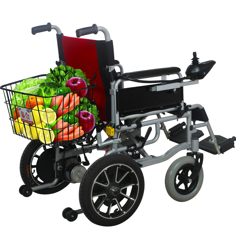 老年人折叠轻便代步车智能电动轮椅