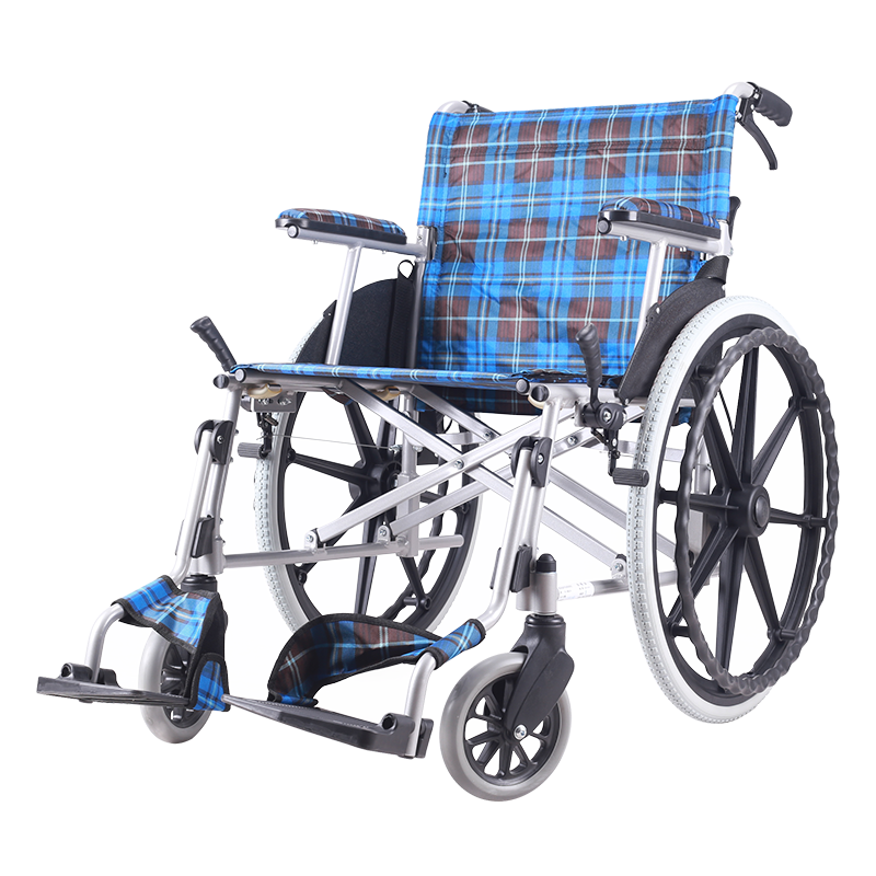 互邦可折叠轻便便携小型超轻轮椅