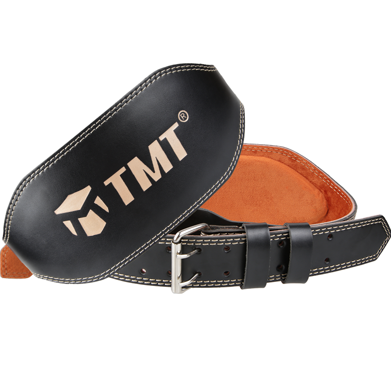 TMT牛皮健身腰带深蹲健身运动护腰男女专业器械训练运动举重硬拉