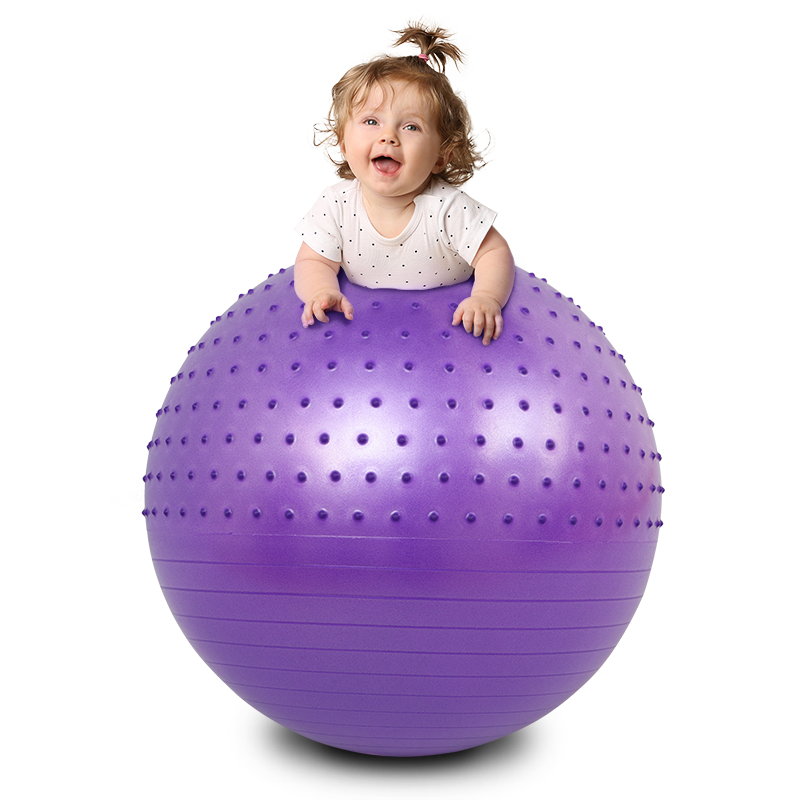 婴儿早教瑜伽球加厚防爆正品大龙球儿童感统训练球平衡球宝宝训练