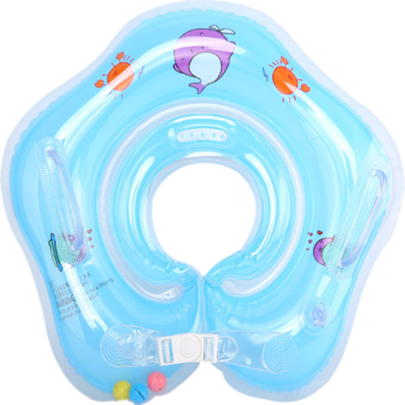 婴儿游泳圈宝宝0岁新生的儿游泳脖圈初生颈圈幼儿洗澡腋下圈家用