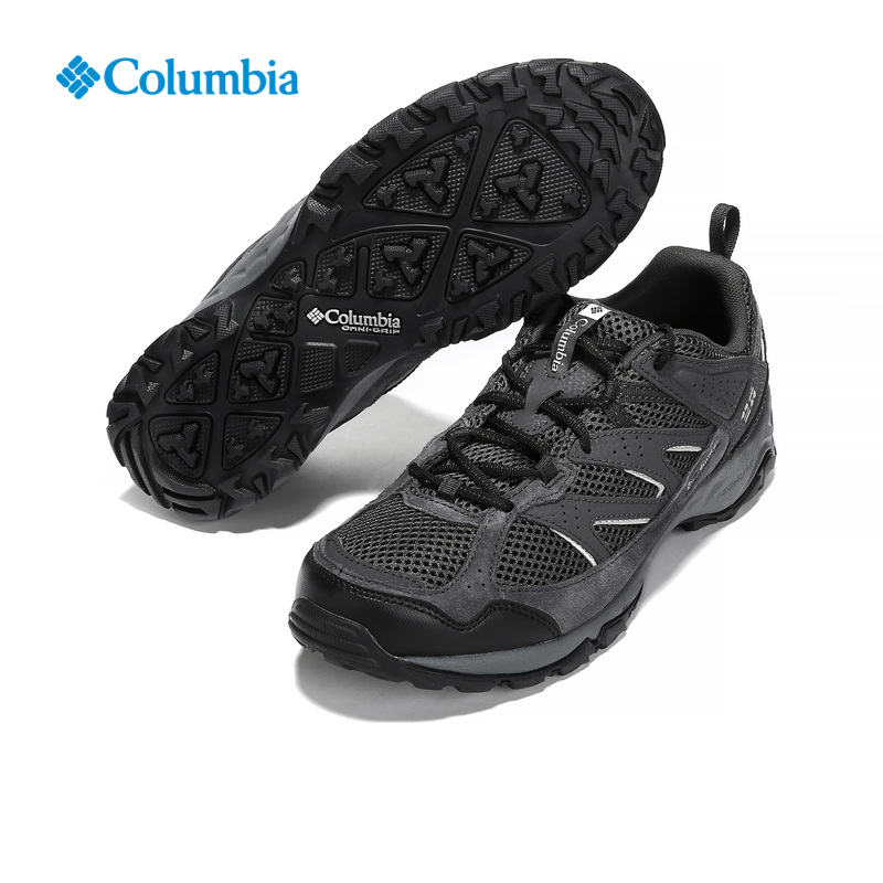 哥伦比亚21夏季新款运动户外徒步鞋男抓地轻便缓震爬山透气登山鞋