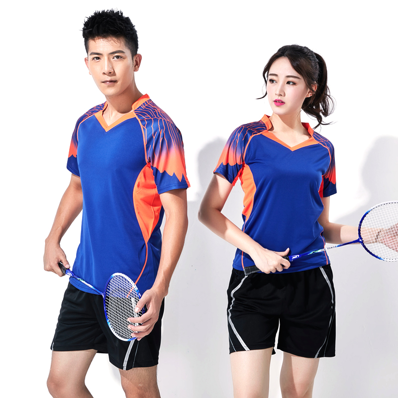 羽毛球服运动套装定制男女短袖夏季透气速干乒乓球网球短裤比赛服
