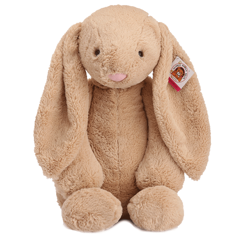 柏文熊邦尼可爱兔公仔兔子毛绒玩具