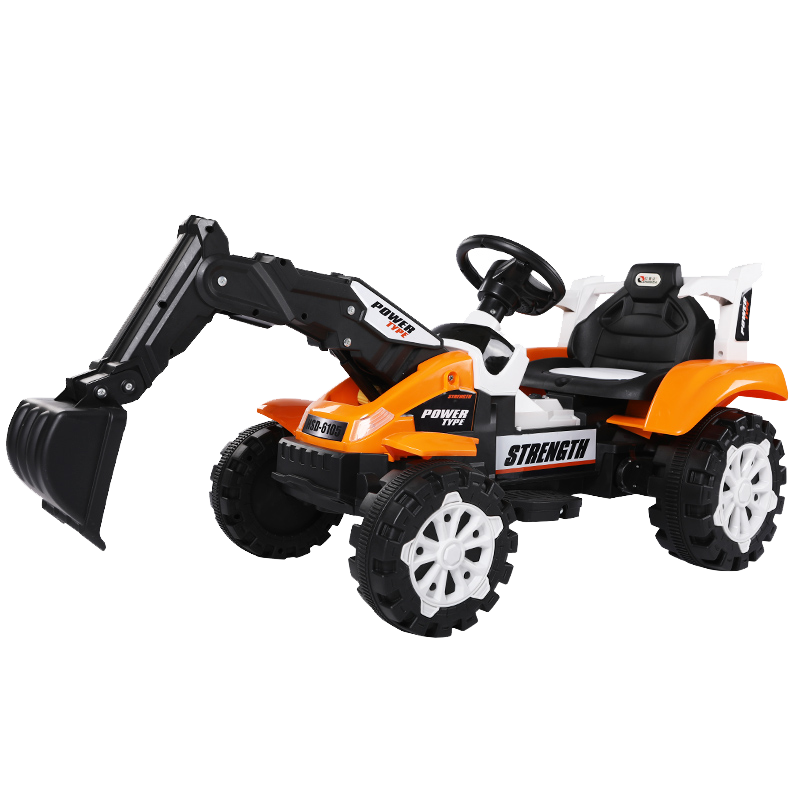 儿童挖掘机玩具车电动推土机可坐人大型超大号男孩遥控工程车可坐