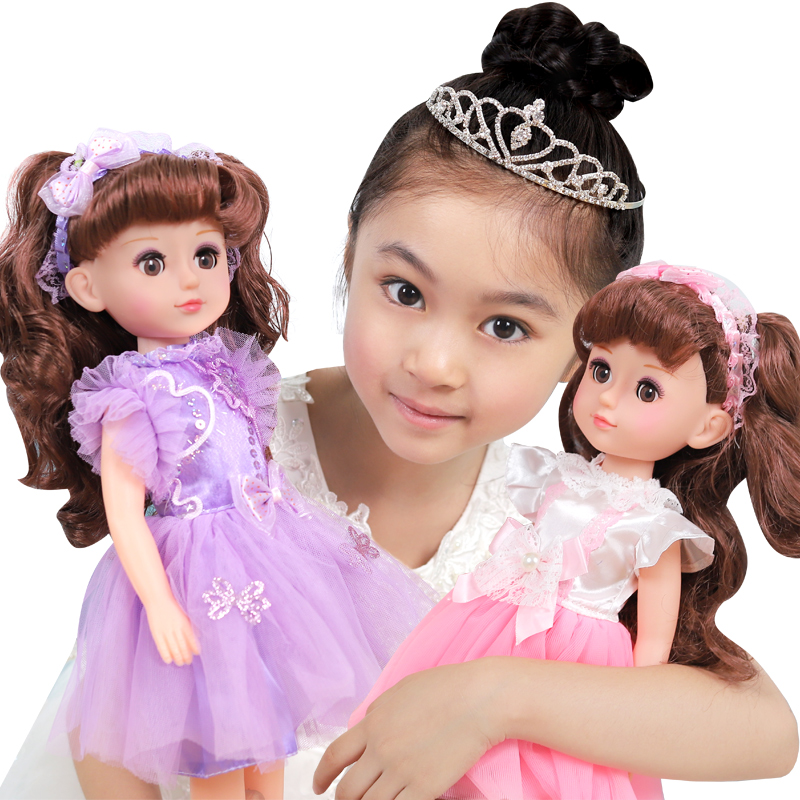 会说话的智能嘿喽芭比洋娃娃套装超大号仿真公主2020新款女孩玩具