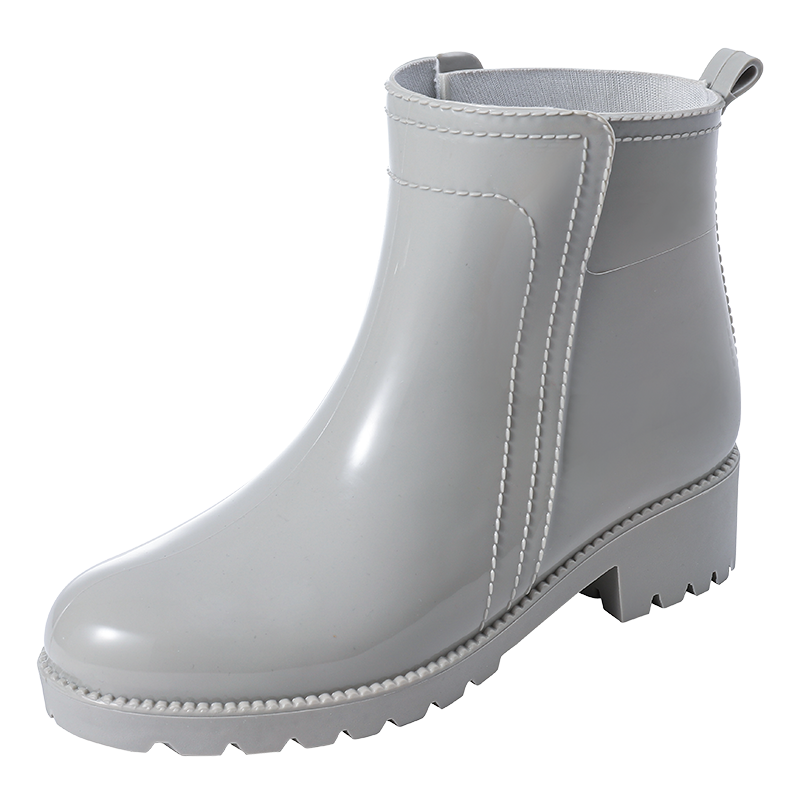 雨鞋女士防滑保暖雨靴中短筒时尚款外穿胶鞋冬加绒套鞋低帮防水鞋