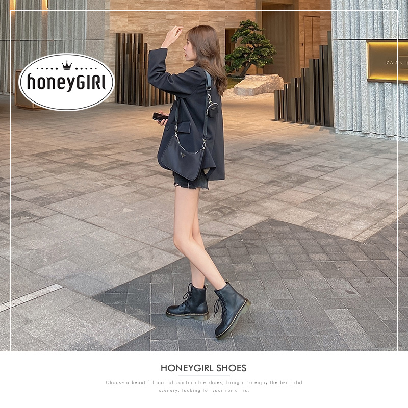 honeygirl 2020新款英伦风冬马丁靴