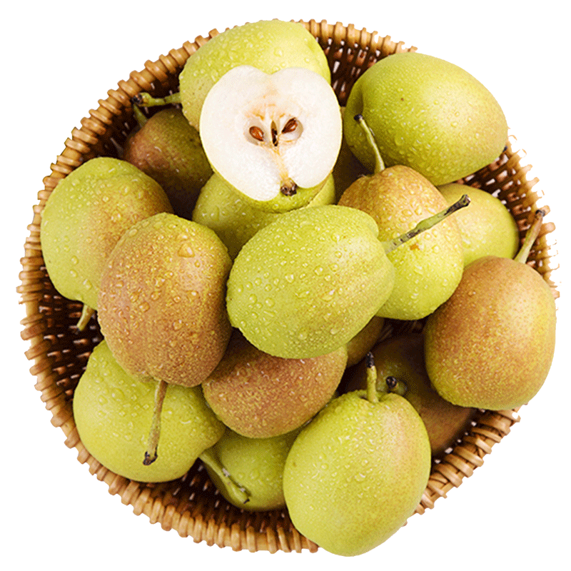 新疆库尔勒香梨5斤10脆甜小香梨子