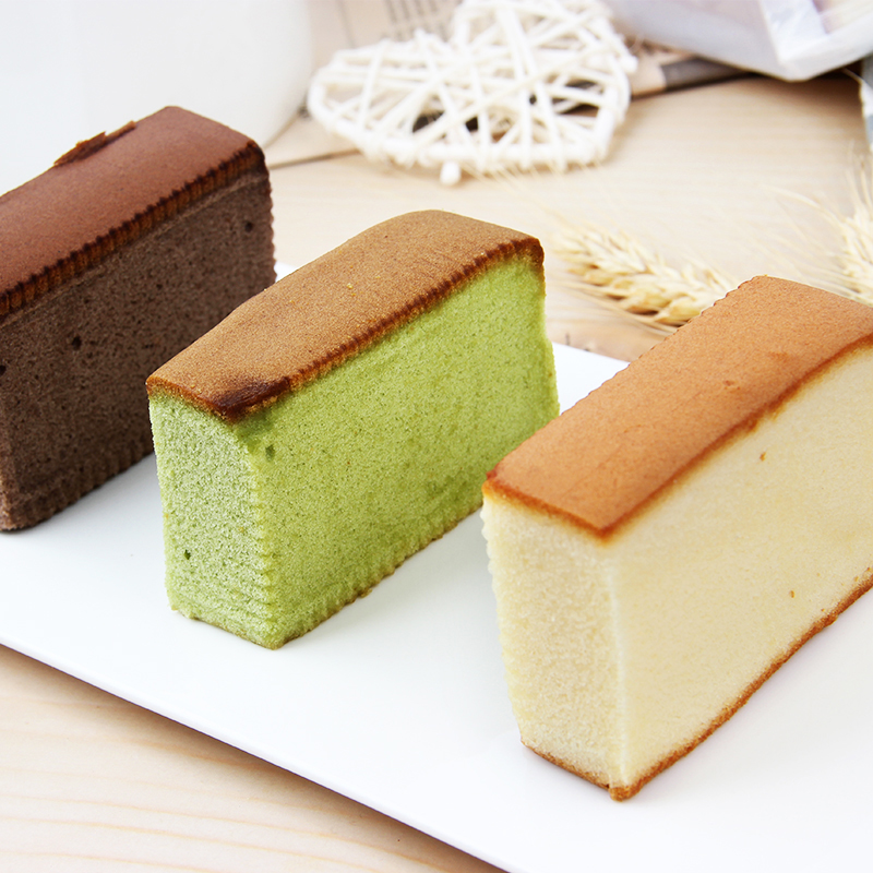 日本FKO长崎蛋糕260g*2袋西式糕点烘焙早餐点心面包零食品