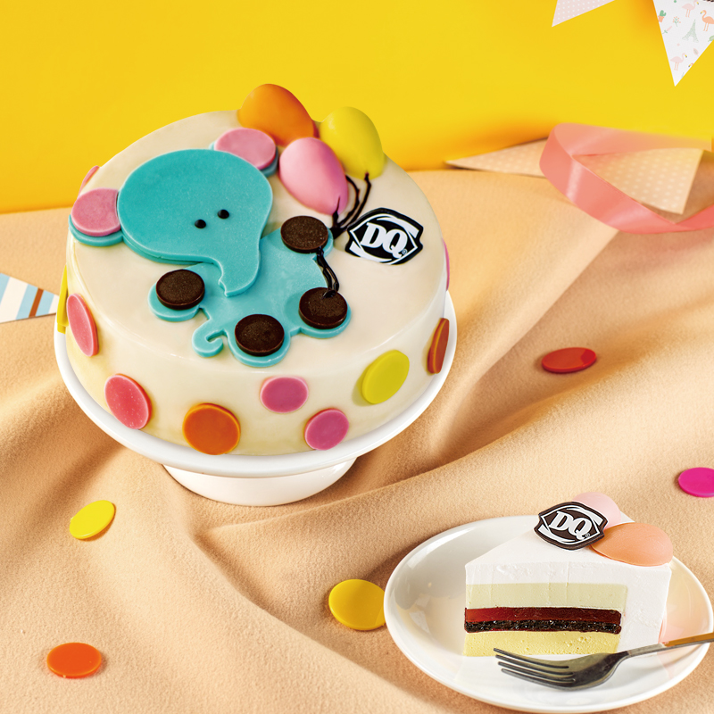 【电子卡券】 DQ 童趣系列蛋糕冰淇淋 口味3选1 （约800-850g）