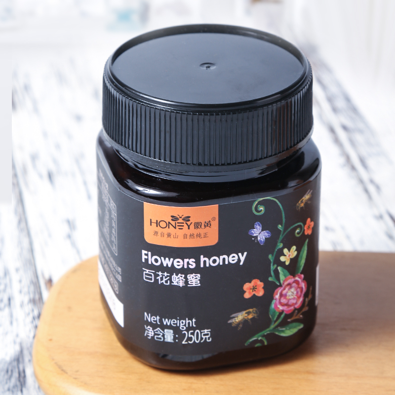 【第二件5元】百花蜂蜜天然农家自产土蜂蜜洋槐蜜椴树蜜麦卢卡瓶