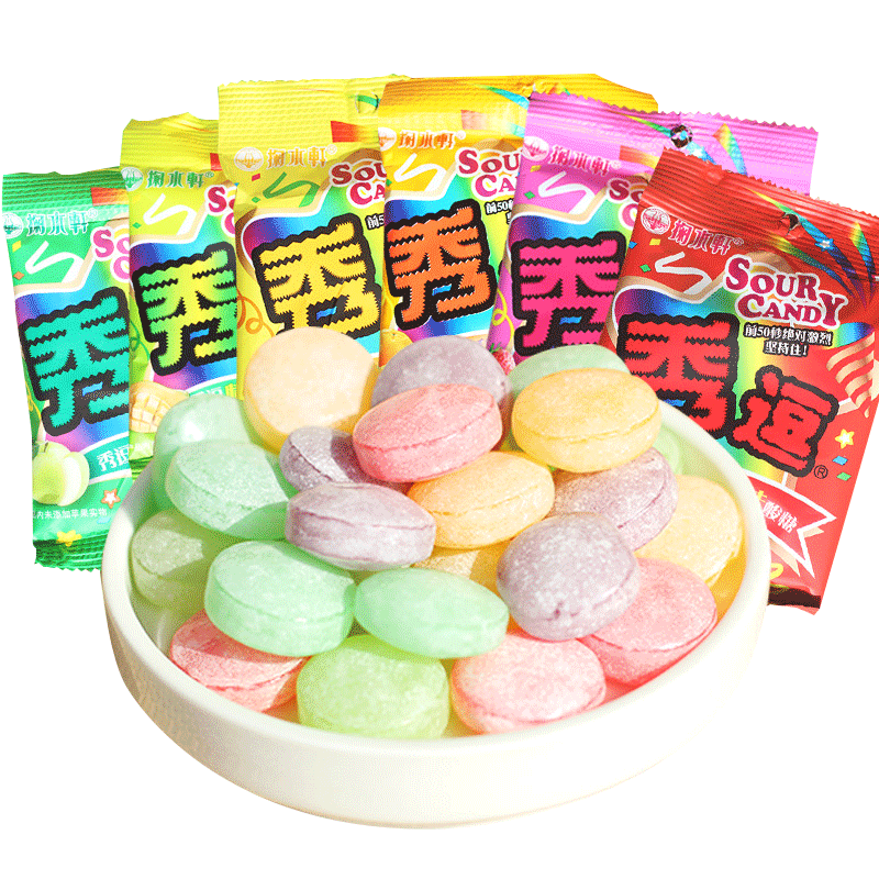 中国台湾进口超级酸味糖果秀逗糖