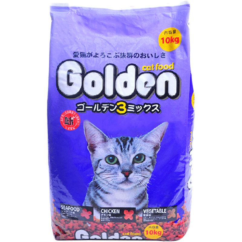 金赏猫粮10kg成年猫20斤全期干粮