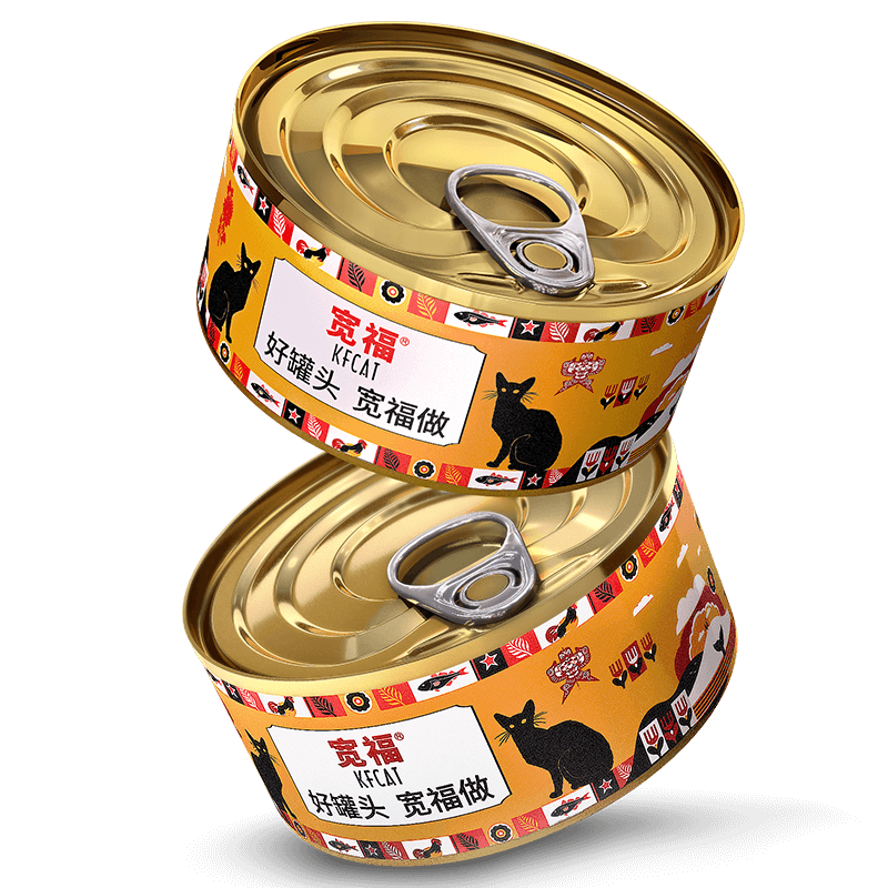 宽福主食罐猫咪零食增肥营养猫罐头