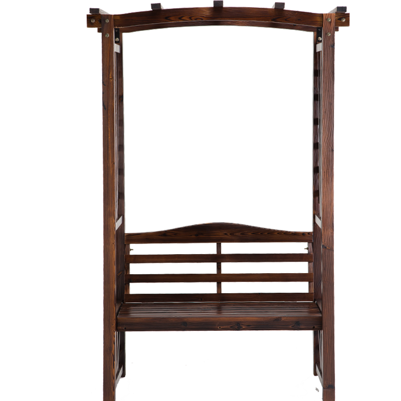 葡萄架防腐木屋凉亭阳台庭院花园碳化实木座椅户外家具庭院桌椅