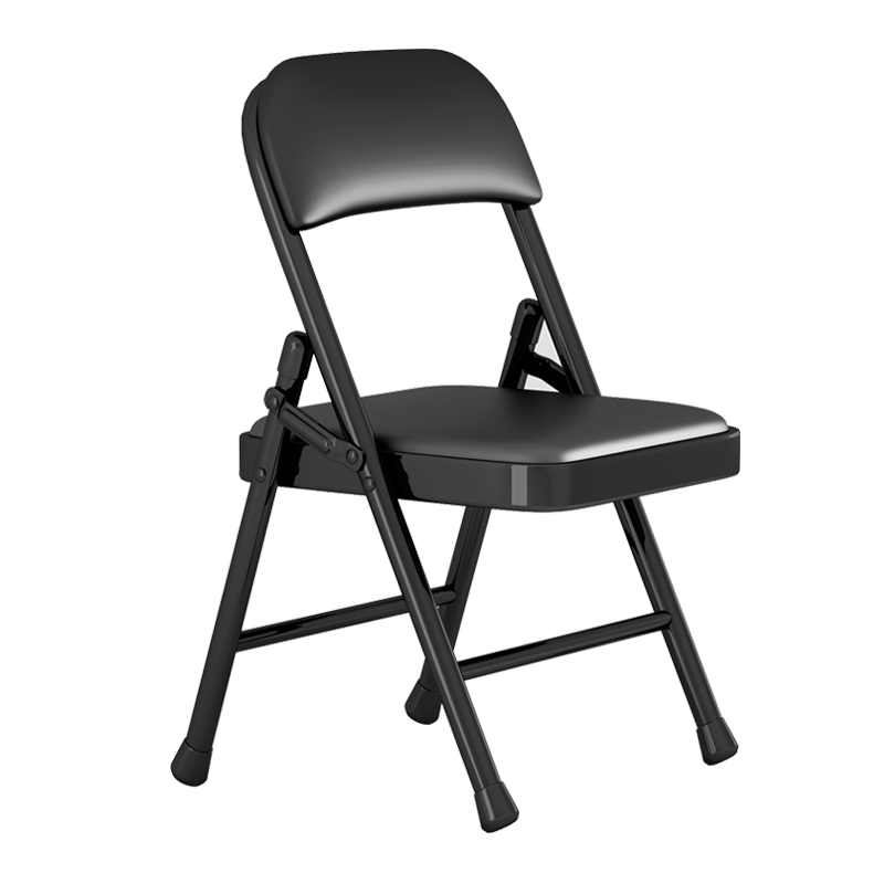 折叠椅子靠背家用便携简易凳子电脑办公室会议座椅宿舍餐椅麻将椅