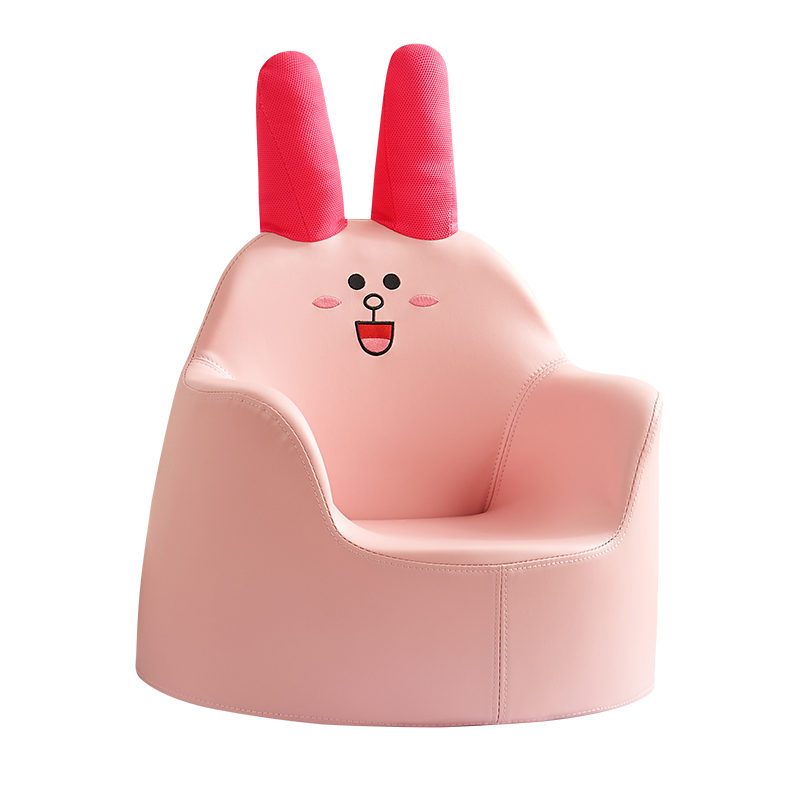 韩国款宝宝卡通公主学坐靠背小沙发