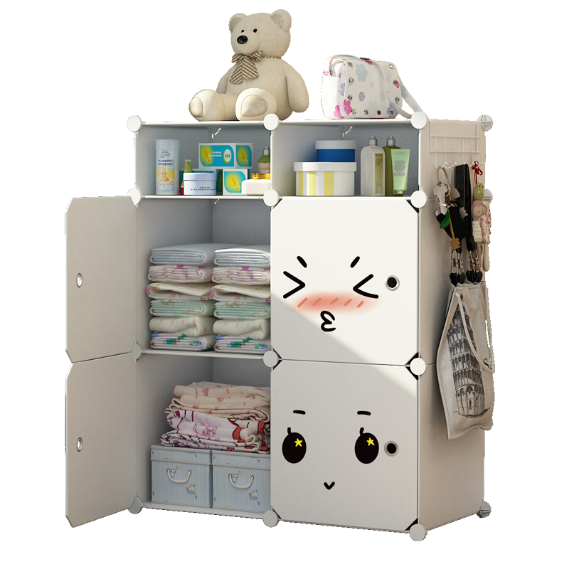 小型简易单人宿舍儿童卧室婴儿衣柜