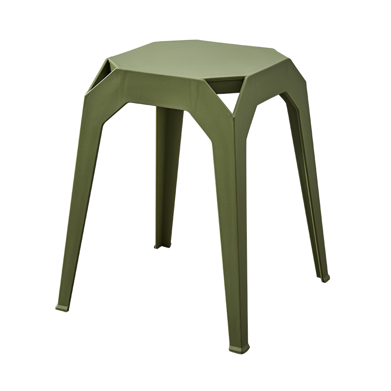 北欧加厚家用餐椅网红室外塑料凳子