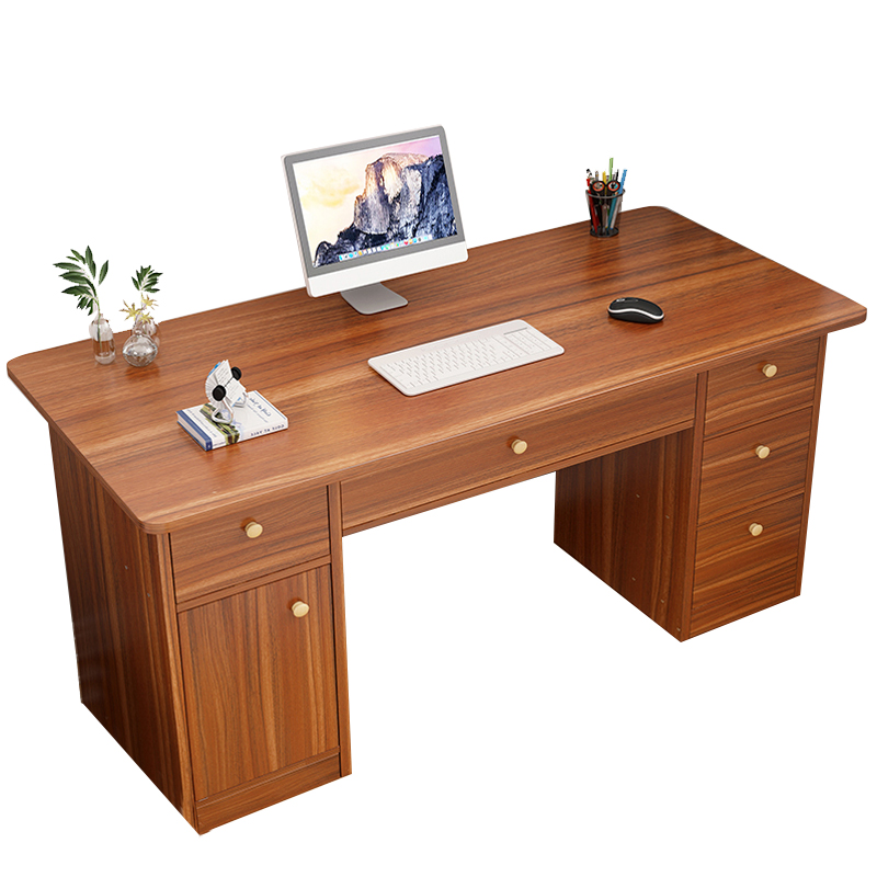 电脑台式桌家用桌子卧室书桌简约学生学习桌一体写字桌简易办公桌
