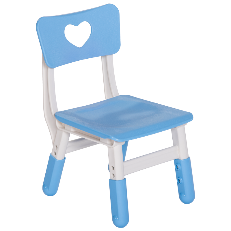 育才幼儿园课桌椅加厚塑料靠背椅