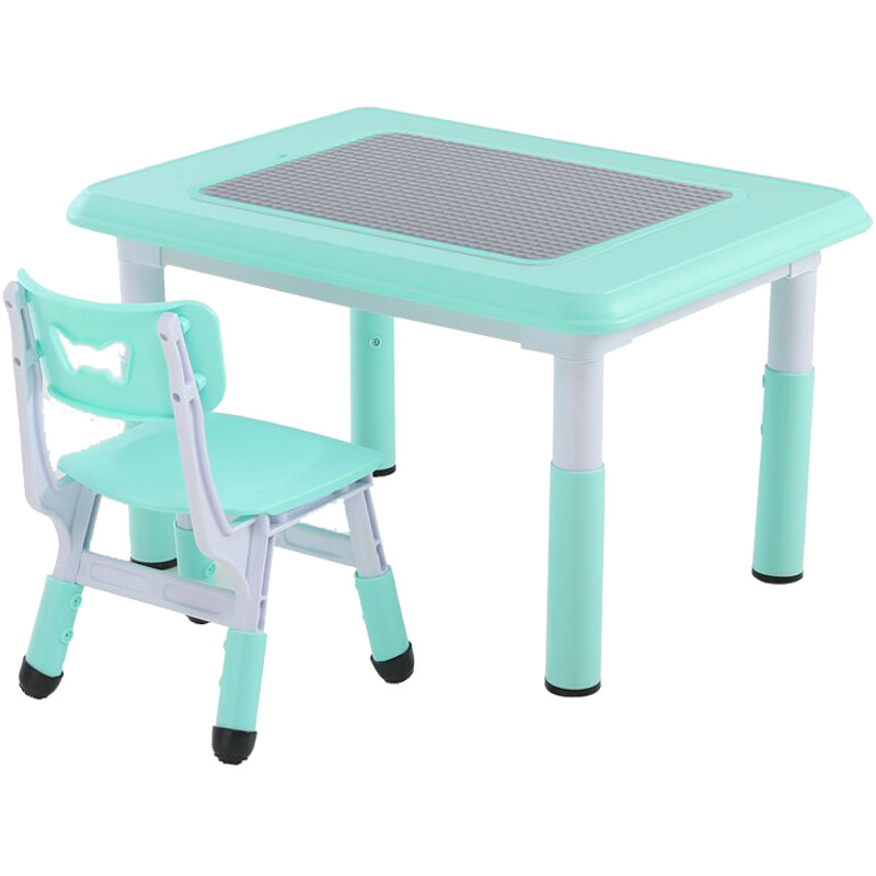 幼儿园儿童桌椅套装多功能学习桌子