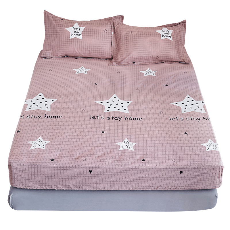 北极绒床笠单件防滑固定床罩床套席梦思防尘床单全包保护套床垫