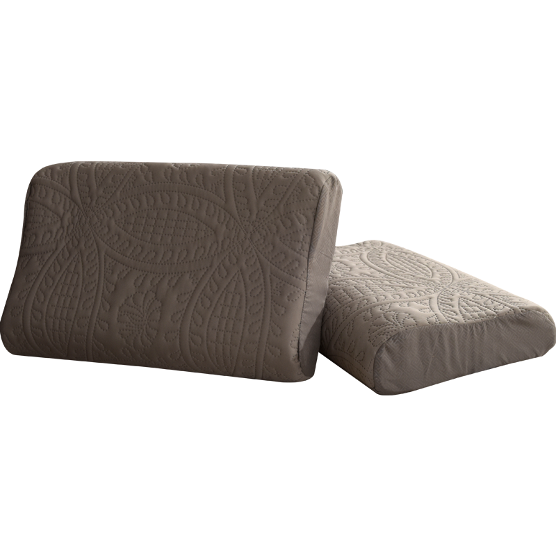 单人儿童乳胶枕巾枕头套防水泰国乳胶枕橡胶枕记忆枕枕套一对拍2