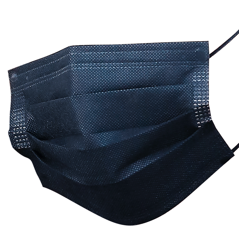黑色防护一次性三层单独冬天口罩