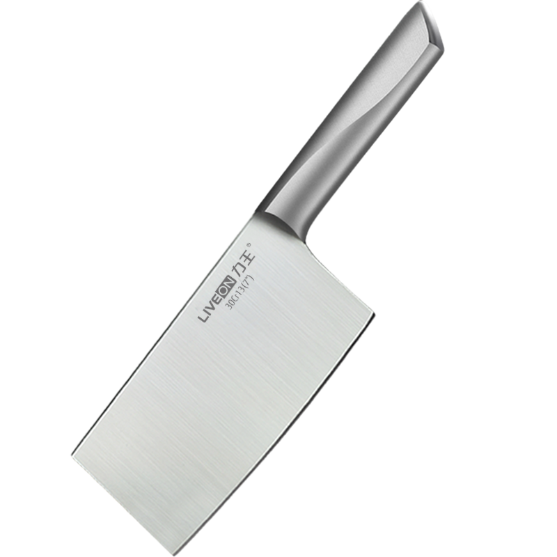 力王菜刀不锈钢家用刀具套装厨师房砍骨刀专用超快锋利切片切菜刀