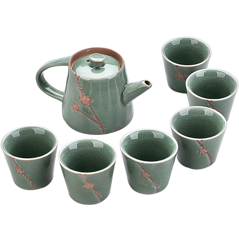 陶瓷茶具套装功夫茶具整套冰裂茶盘