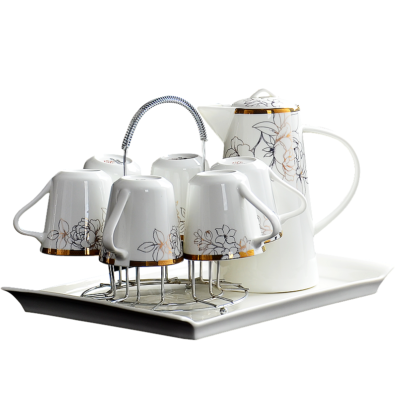 陶瓷茶具茶杯套装茶壶杯子整套杯