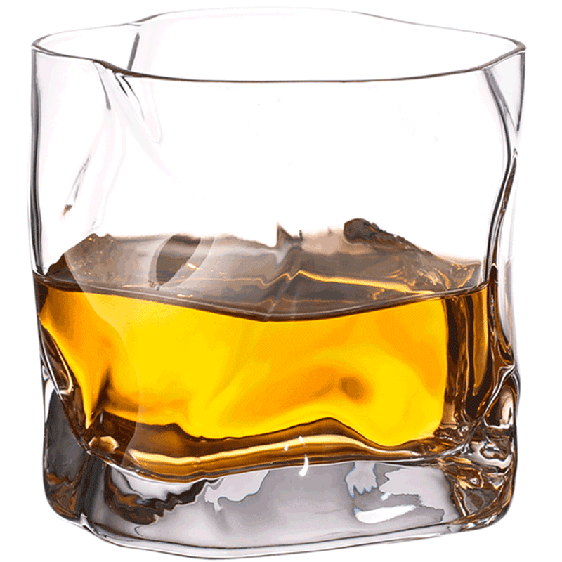 日本小松诚网红威士忌北欧玻璃杯子