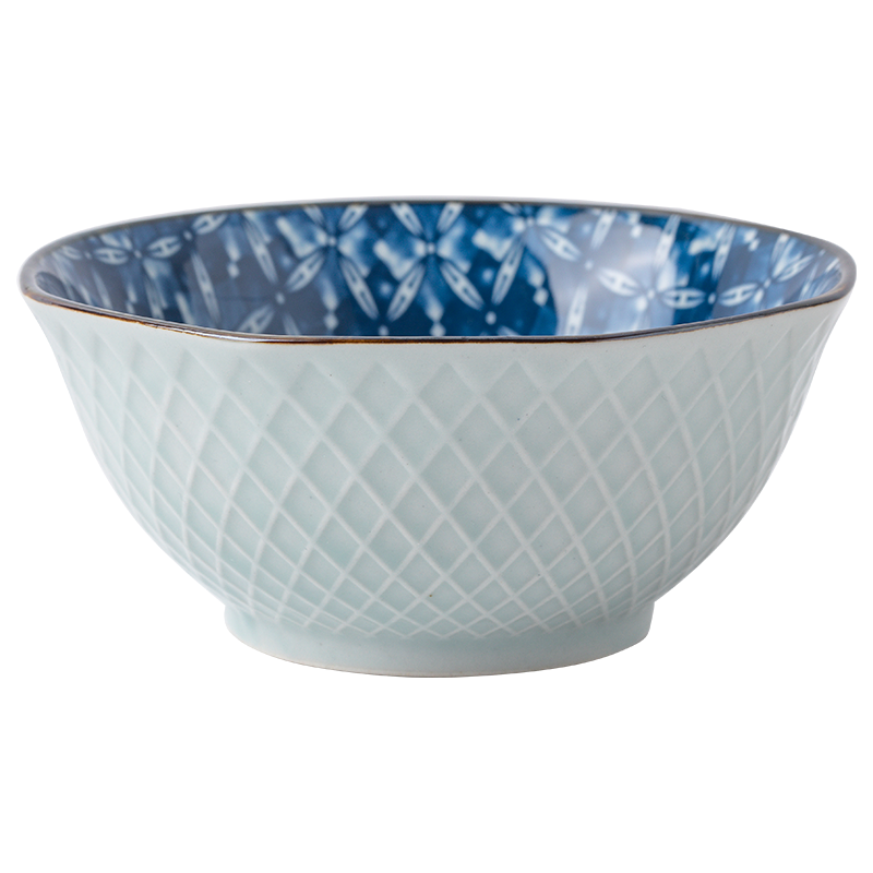 日式餐具套装陶瓷碗创意5寸米饭碗个性吃饭碗家用面碗单个小汤碗
