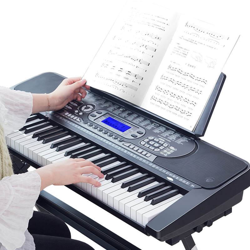 新韵电子琴成年人儿童初学者幼师专用61键家用多功能专业教学琴88