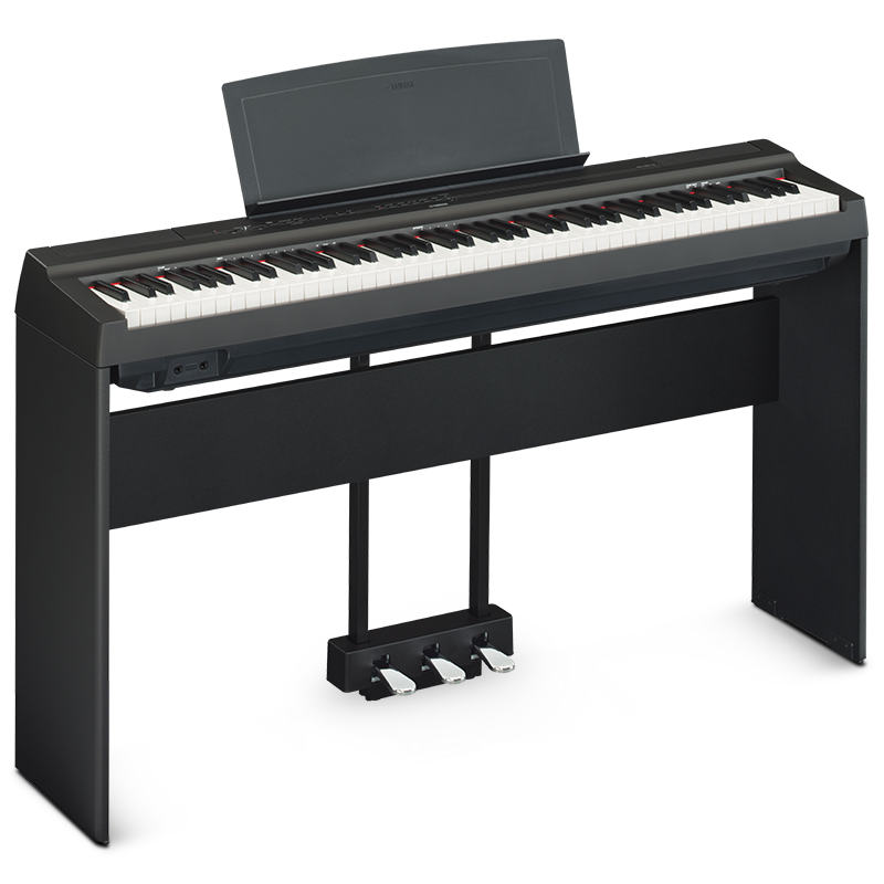 雅马哈电钢琴88键重锤p128初学者便携式家用专业智能数码钢琴p115
