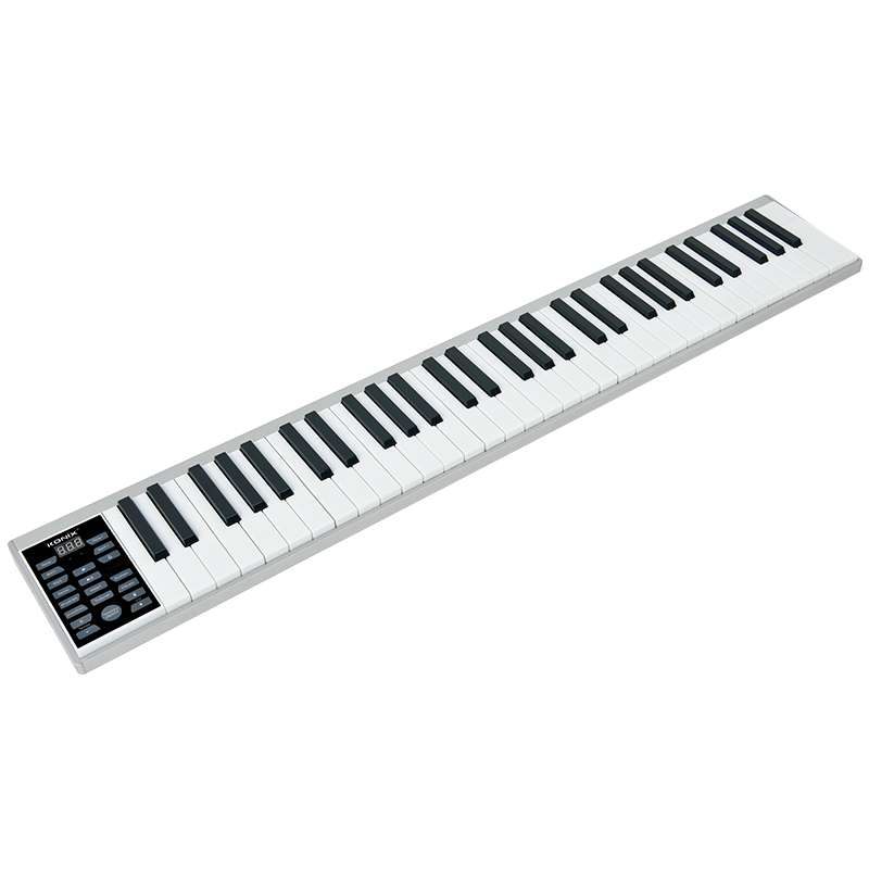 音格格88键手卷电子折叠钢琴键盘