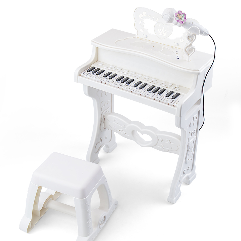 儿童钢琴玩具多功能电子琴带话筒初学者女孩宝宝3岁5小孩生日礼物