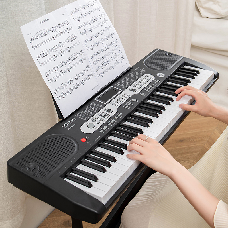 克莱特充电多功能电子琴儿童初学者成年61键幼师专用电子琴专业88
