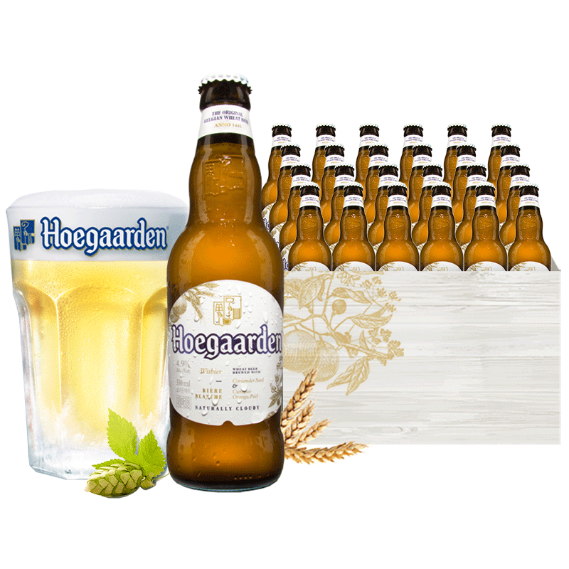 hoegaarden福佳比利时风味*白啤酒