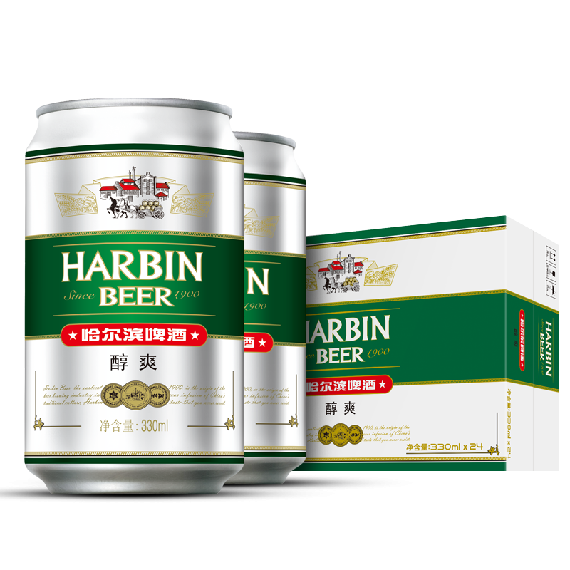 harbin /哈尔滨醇爽330ml*啤酒