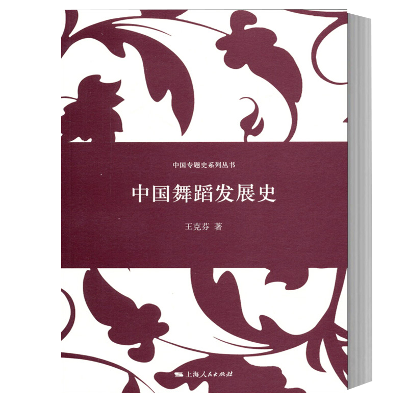正版中国舞蹈发展史中国专题史书籍