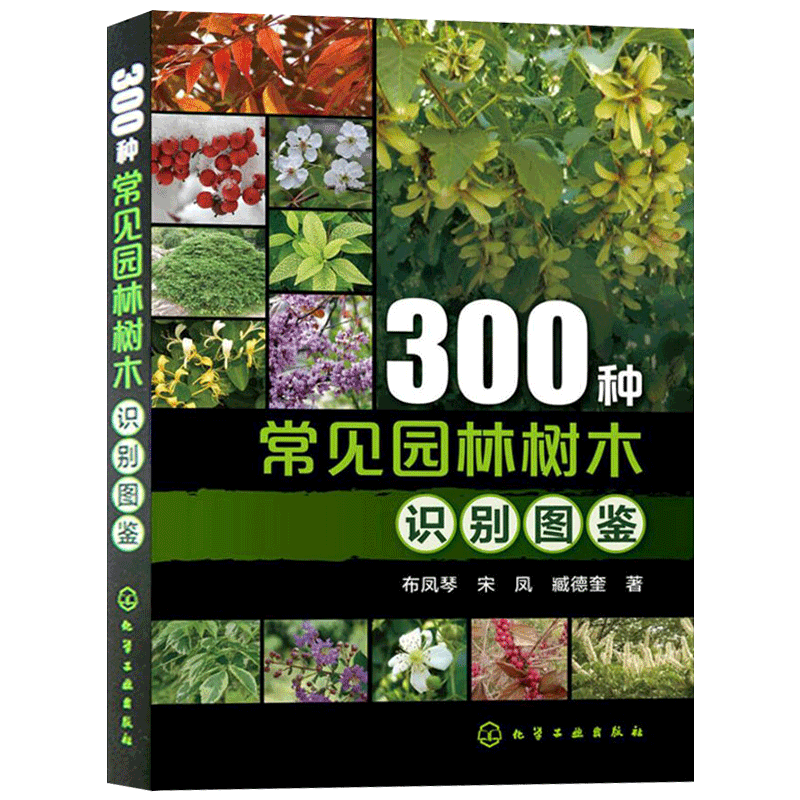 300种常见识别图鉴知识书园林树木