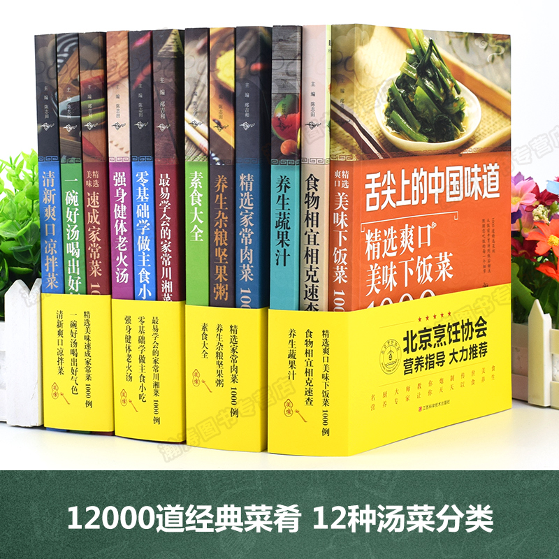 【全套12册】舌尖上的中国厨师家常菜