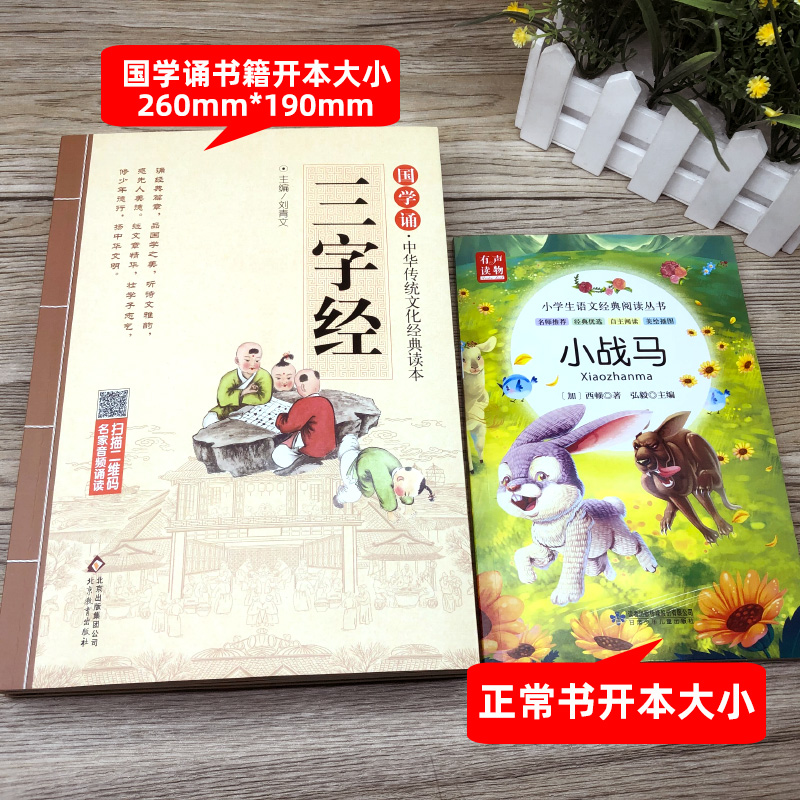 中华传统文化读本全套4册+课外书